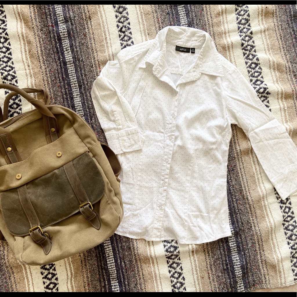 White Classic Button Down